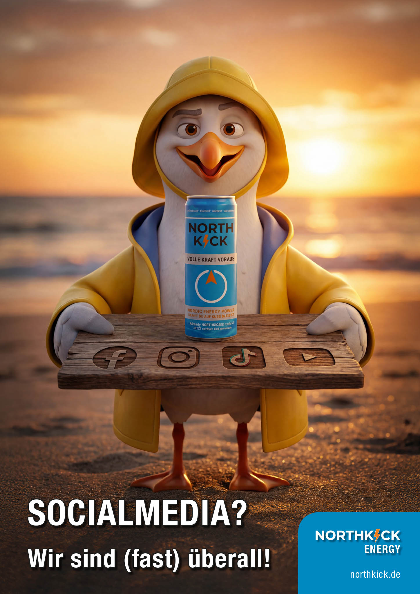 NORTHKICK - Energydrink - Unsere SocialMedia Kanäle NORTHKICK - Energydrink - Unsere SocialMedia Kanäle
