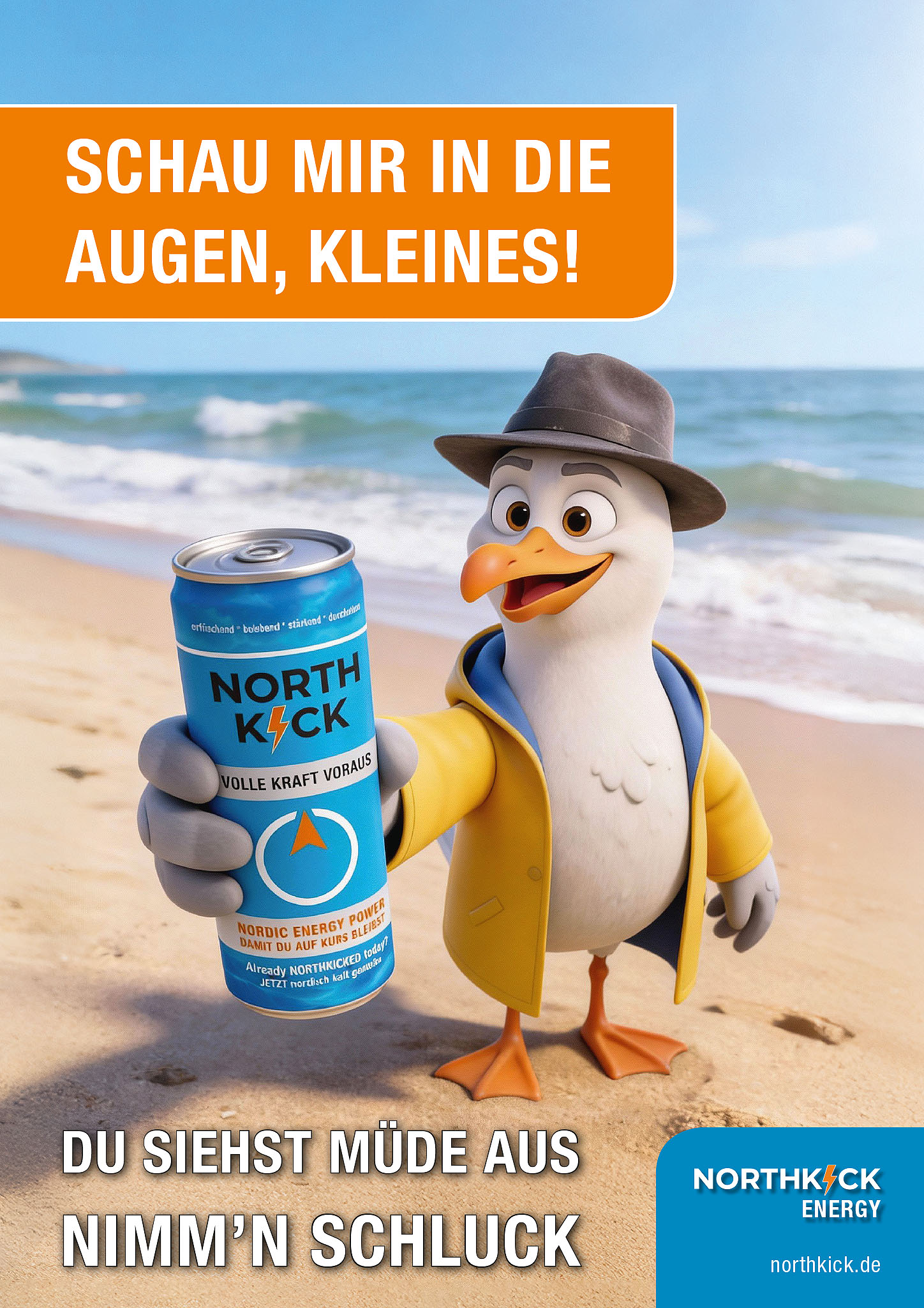 NORTHKICK - Energydrink - Schau mir in die Augen, Kleines NORTHKICK - Energydrink - Schau mir in die Augen, Kleines