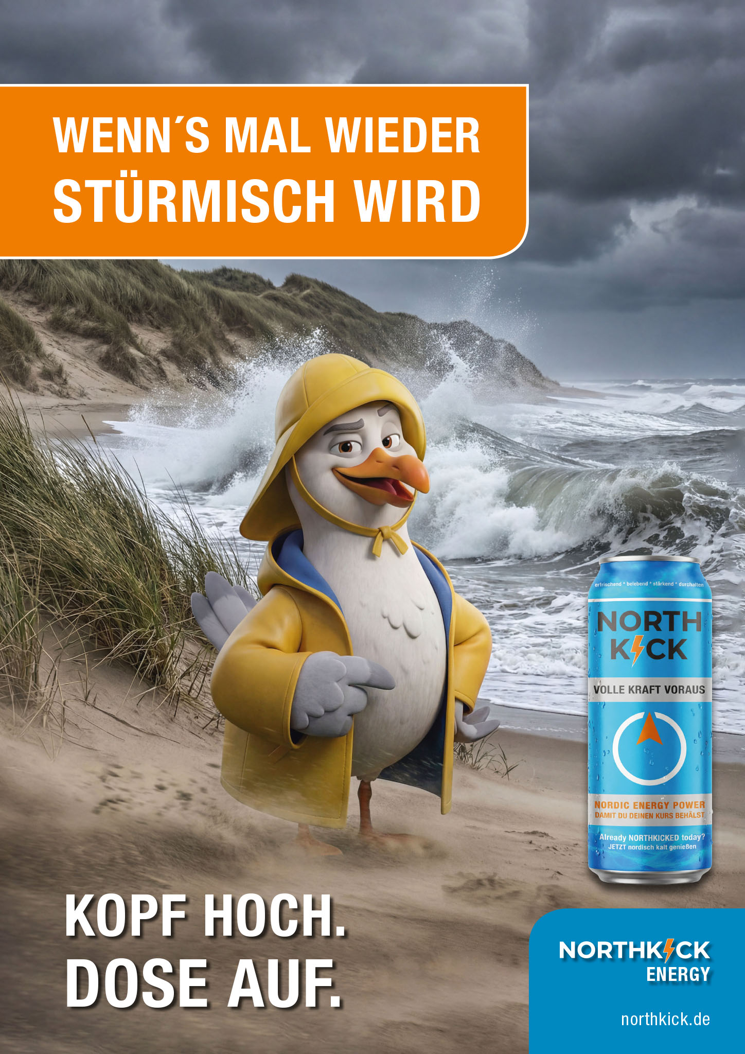 NORTHKICK - Energydrink - Wenns mal wieder stürmisch wird NORTHKICK - Energydrink - Wenns mal wieder stürmisch wird